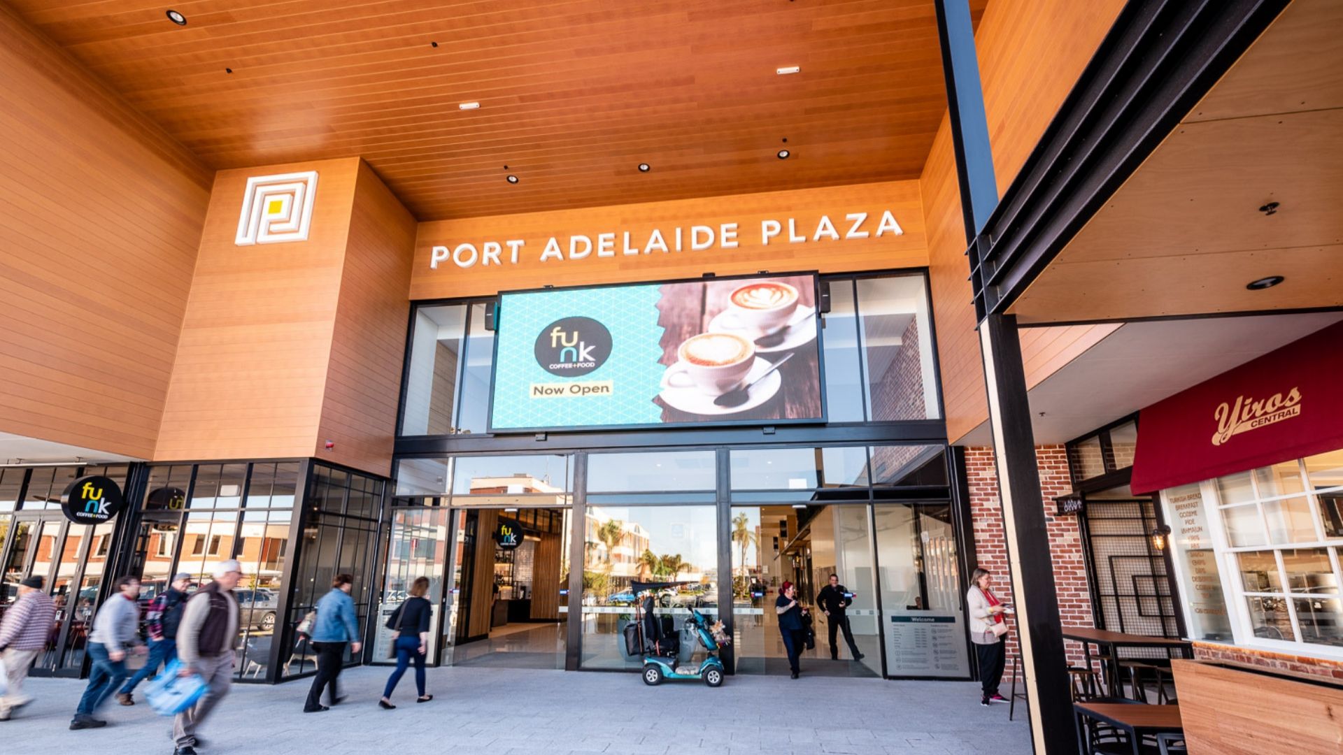 Port Adelaide Plaza - Entry