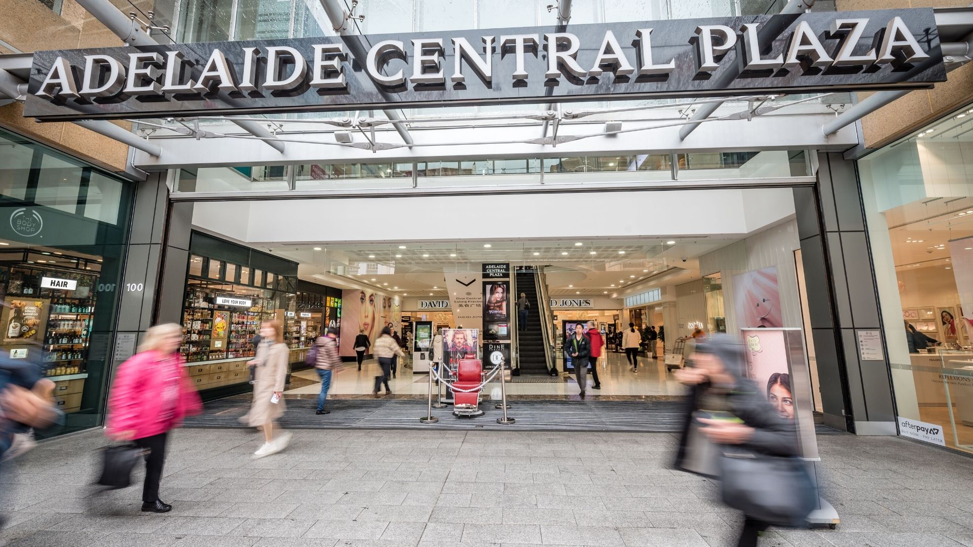 Adelaide Central Plaza Frontage