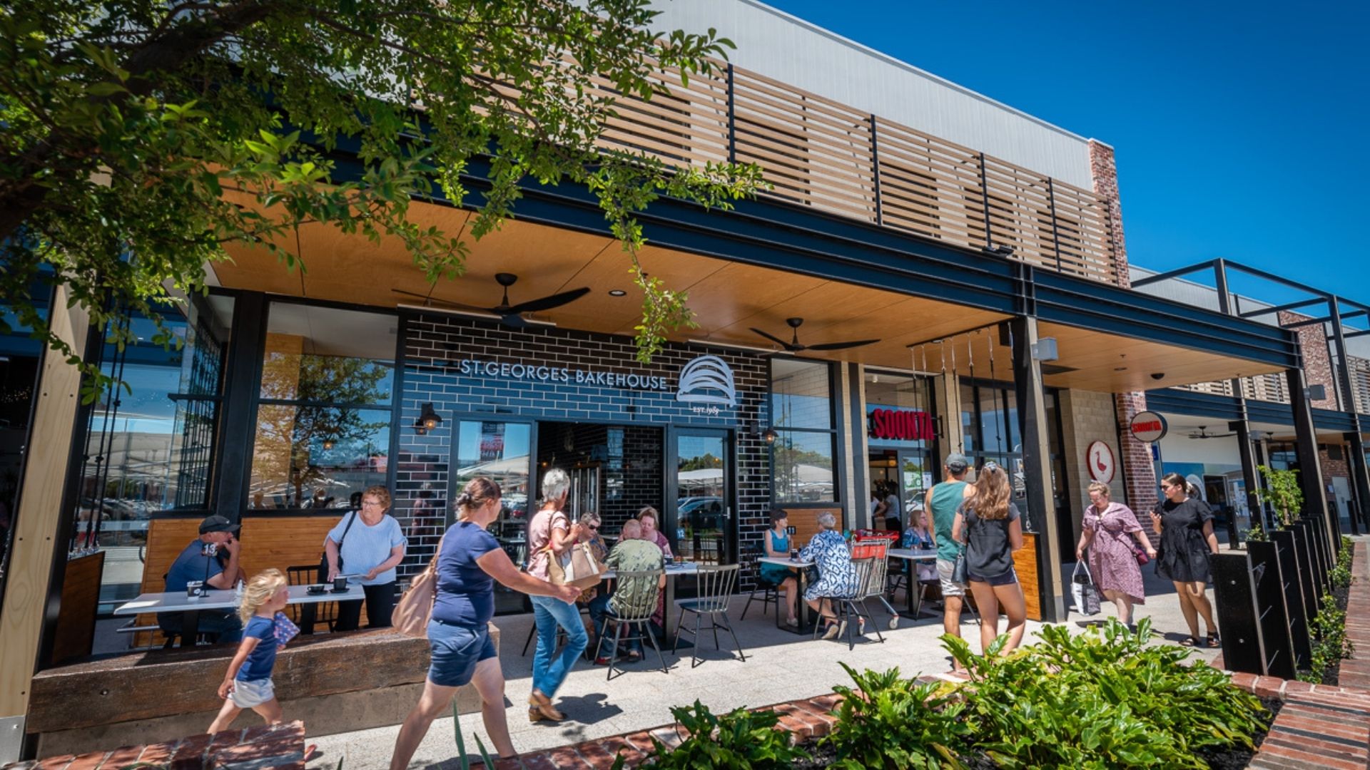 Outside - St Georges Bakery