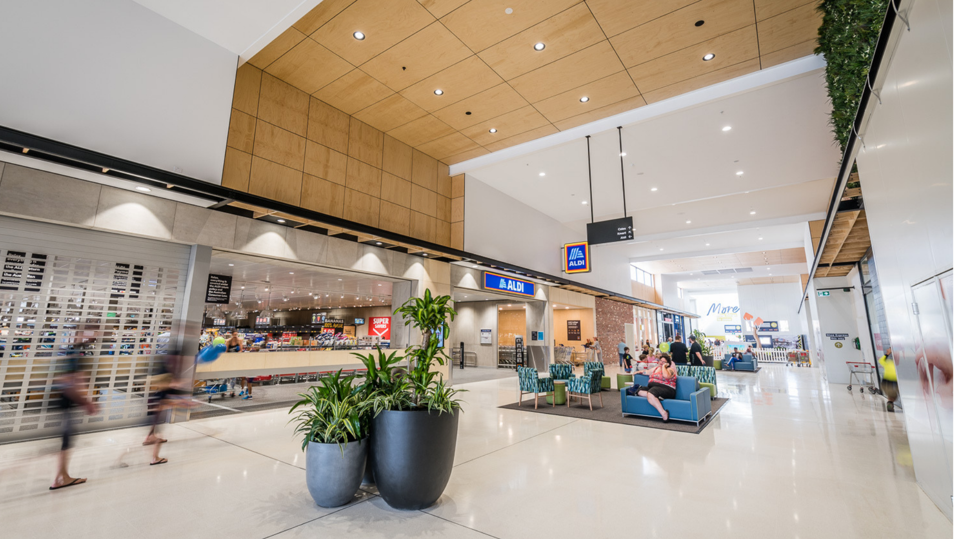 Port Adelaide Plaza Interior ALDI - 01