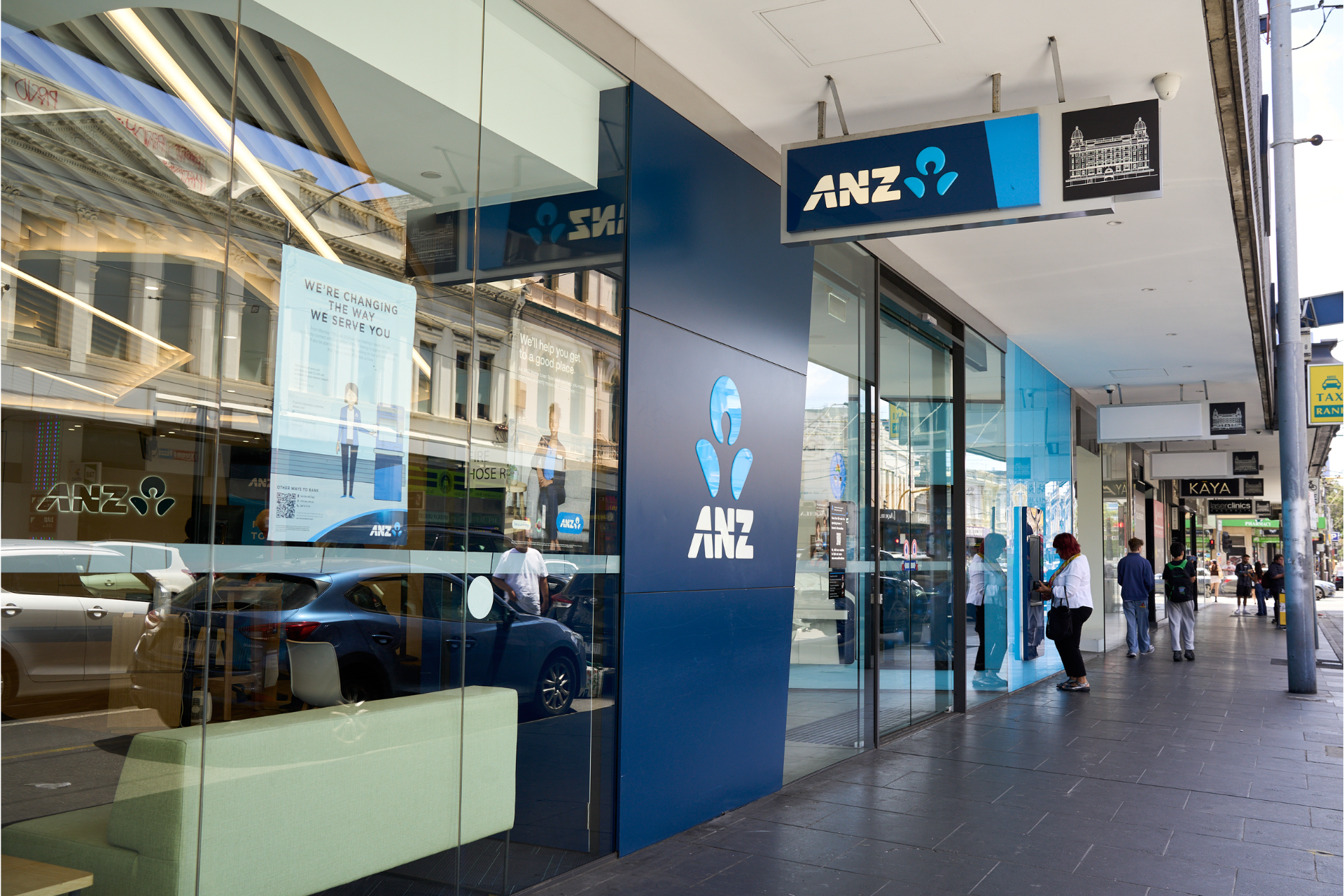 External ANZ front