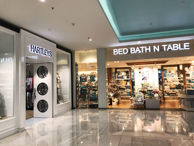 Hartleys and Bed Bath N' Table